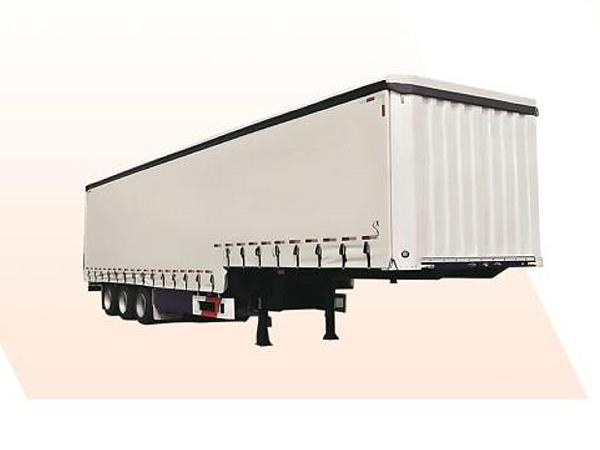 侧帘厢式半挂车