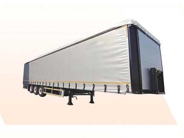 侧帘厢式半挂车